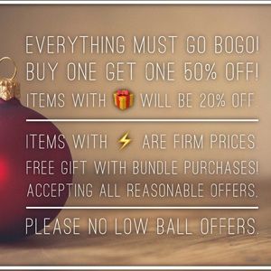 🎁⚡️HOLIDAY BOGO SALE⚡️🎁